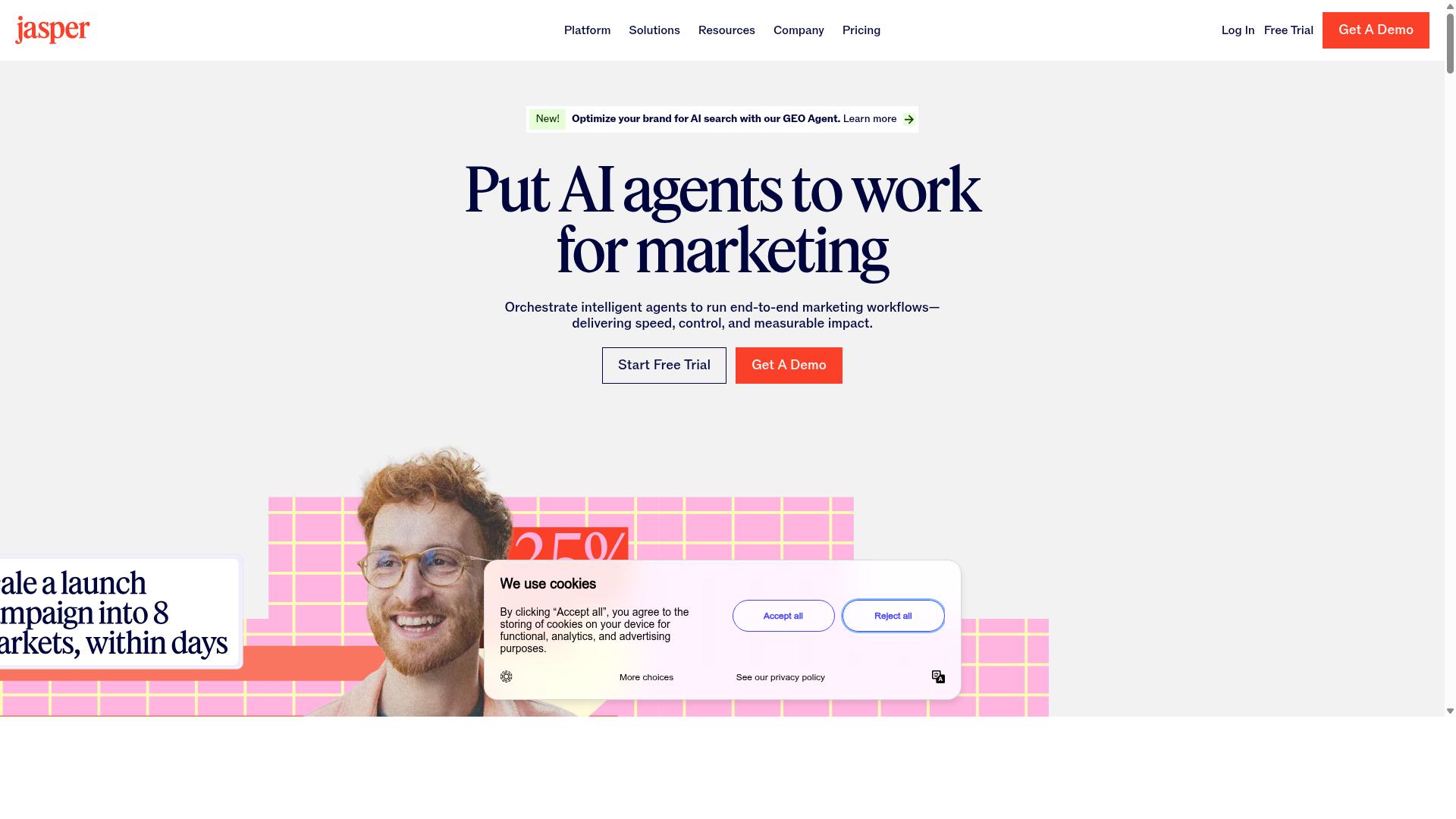 Jasper website